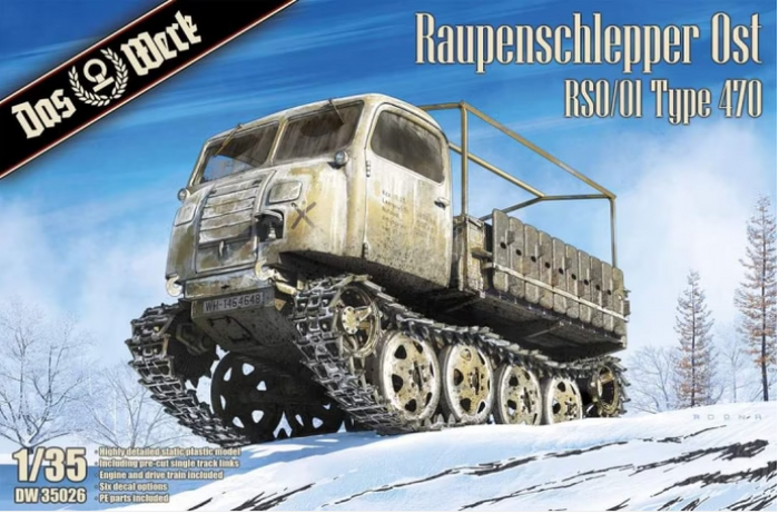 Das Werk - 1/35 Raupenschlepper Ost (RSO/01 Type 470)