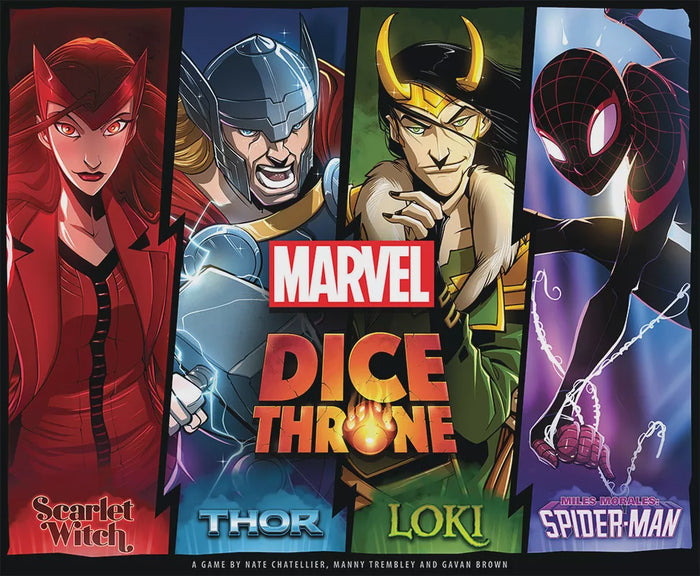 Dice Throne: Marvel - 4 Hero Box