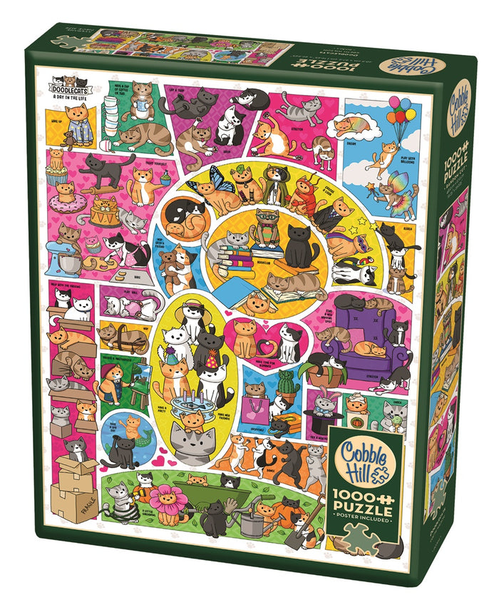Cobble Hill - Doodlecats (1000pcs)