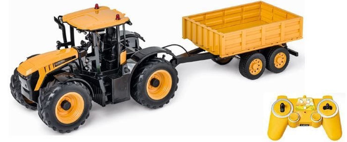 Double Eagle - 1/16 R/C JCB Fastrac & Trailer