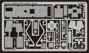 Eduard - 1/35 Sd.Kfz.251/1 Ausf.C (Photo-etched)(for Tamiya) 35432 part 1
