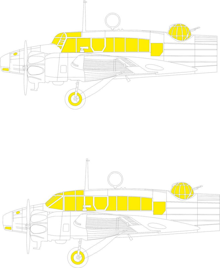 Eduard - 1/48 Anson Mk.I Masking sheet (for Airfix) EX917