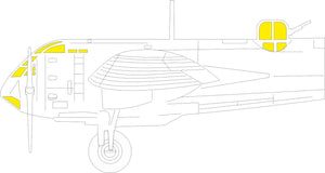 Eduard - 1/48 Blenheim Mk.I Masking sheet (for Airfix) EX779