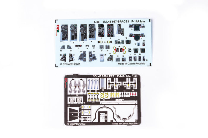 Eduard - 1/48 F-14A late SPACE set (for Tamiya) 3DL48057