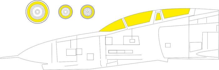 Eduard - 1/48 F-4B Masking sheet (for Tamiya) EX802