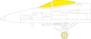 Eduard - 1/48 F/A-18E Masking sheet (for Meng) EX786