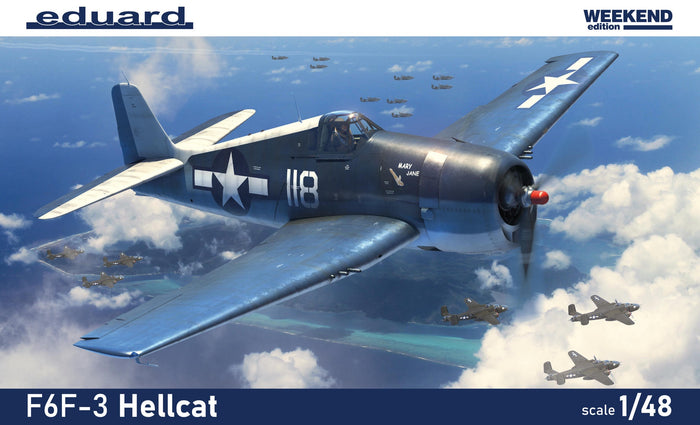 Eduard - 1/48 F6F-3 Hellcat (Weekend Edition) 84194