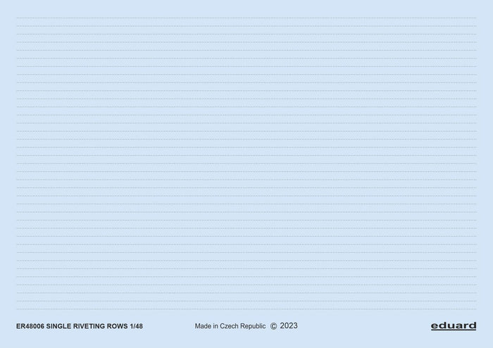 Eduard - 1/48 Single Riveting Rows ER48006