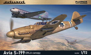 Eduard - 1/72 Avia S-199 ERLA Canopy (ProfiPack) 70152