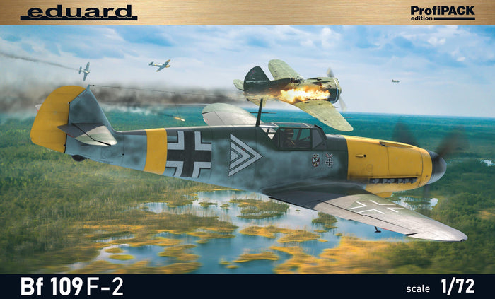 Eduard - 1/72 Bf 109F-2 (ProfiPack) 70154