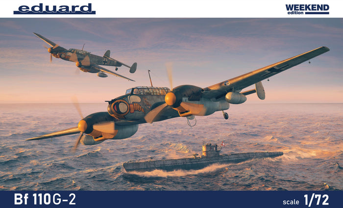 Eduard - 1/72 Bf 110G-2 (Weekend Edition) 7468