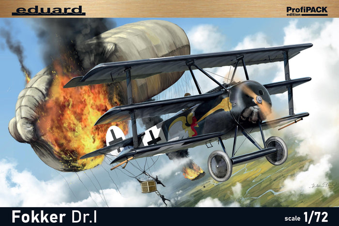 Eduard - 1/72 Fokker Dr.I (ProfiPack) 7039