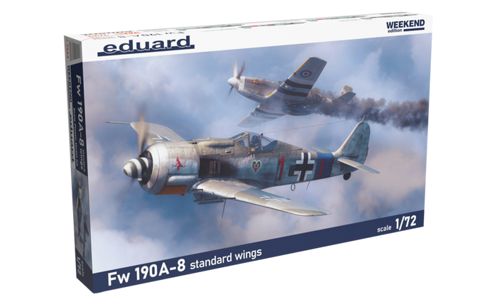 Eduard - 1/72 Fw 190A-8 standard wings (Weekend edition)