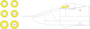 Eduard - 1/72 Vulcan B.2 Masking sheet (for Airfix) CX604