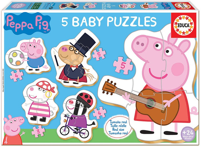 Educa - Baby Puzzle Peppa Pig 2 (5 Asst)