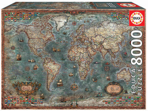 Educa - Historical World Map (8000pc)