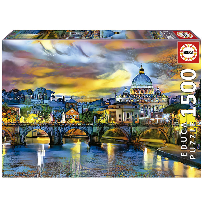 Educa - St. Peters Basilica & The St. Angelo (1500pc)