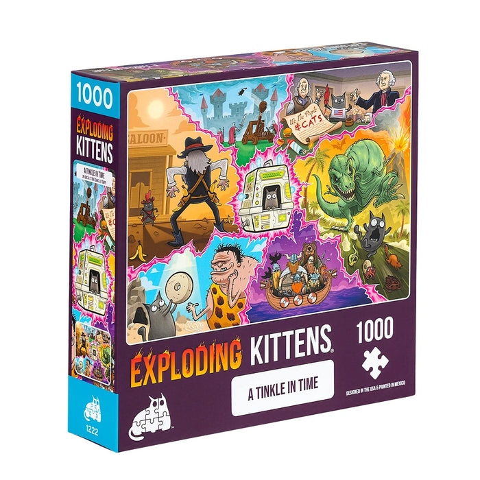 Exploding Kittens Puzzle - A Tinkle in Time (1000pcs)