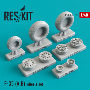 Reskit - 1/48 F-35 (A/B) Wheels Set (RS48-0185)