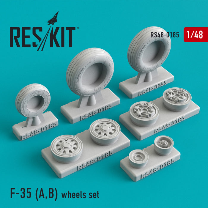 Reskit - 1/48 F-35 (A/B) Wheels Set (RS48-0185)