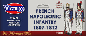 Victrix - French Napoleonic Infantry 1807-1812 (60 Plastic Figs.)