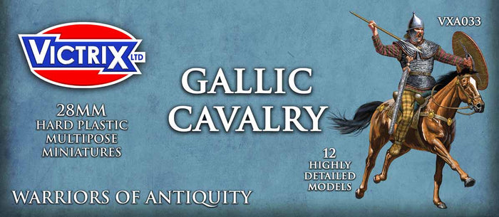 Victrix - Gallic Cavalry (12 Plastic Figs.)