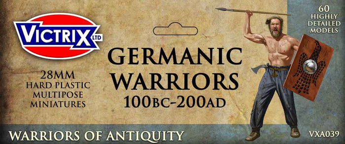 Victrix - Germanic Warriors 100BC - 200AD (60 Plastic Figs.)