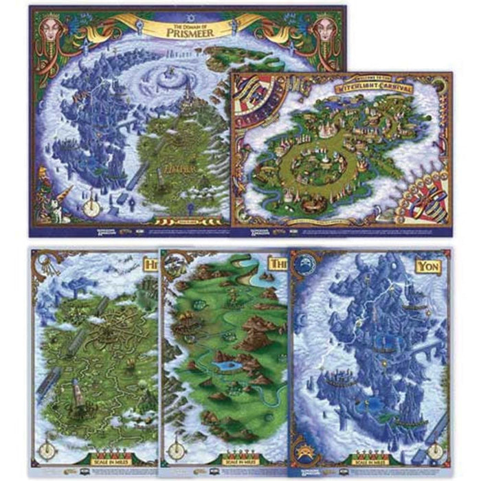 D&D: The Wild Beyond the Witchlight Map set