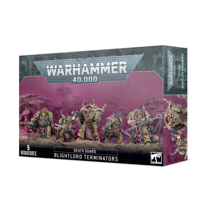 GW - Warhammer 40k Death Guard: Blightlord Terminators (43-51)