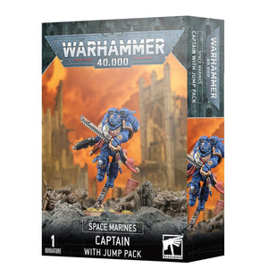 GW - Warhammer 40k Space Marines: Captain With Jump Pack  (48-17)