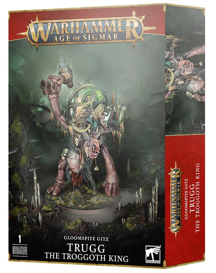 GW - Warhammer Gloomspite Gitz: Trugg The Troggoth King (89-54)