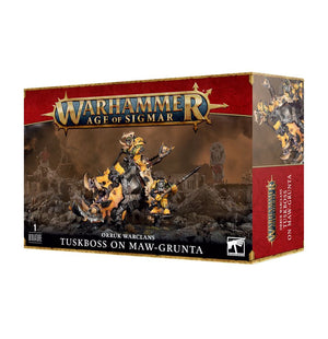 GW - Warhammer Orruk Warclans: Tuskboss On Maw-Grunta  (89-81)