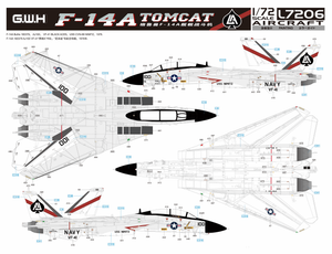 Great Wall Hobby - 1/72 F-14A US Navy "Tomcat"