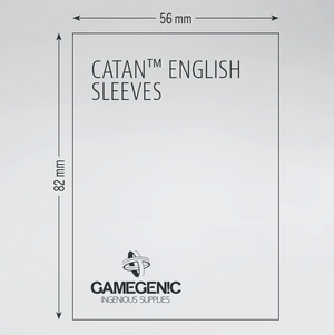 GameGenic - PRIME Sleeves: 56 x 82mm (Catan)