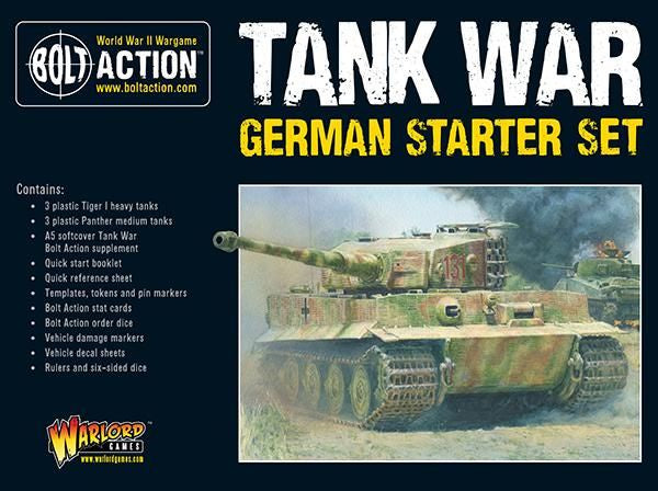 Warlord - Bolt Action  Tank War: German Starter Set