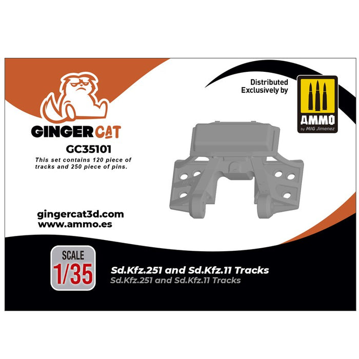 Gingercat - 1/35 Sd.Kfz.251 Tracks