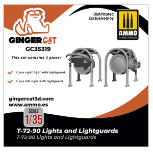 Gingercat - 1/35 T-72-90 Lights and Lightguards (1pcs)