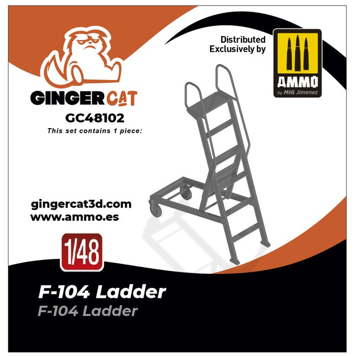 Gingercat - 1/48 F-104 Ladder (1pcs)