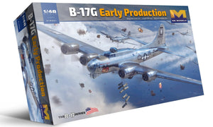 HK Models - 1/48 B-17G "Flying Fortress" Heavy Bomber (Early Version)