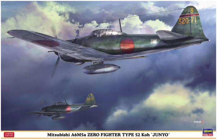 Hasegawa - 1/32 A6M5a Zero Fighter Type 52 Koh `Junyo`