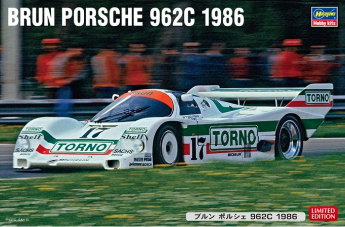 Hasegawa - 1/24 Brun Porsche 962C 1986