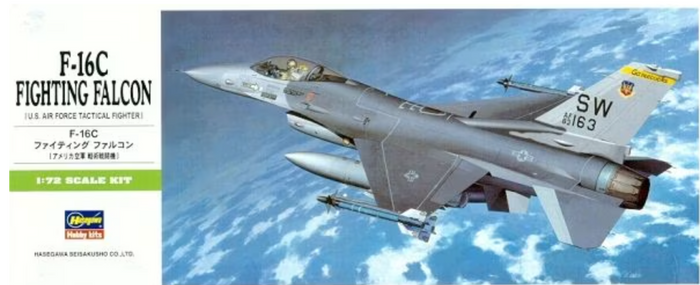 Hasegawa - 1/72 F-16 C Fighting Falcon