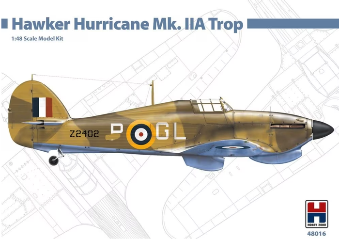 Hobby 2000 - 1/48 Hawker Hurricane Mk.IIA Trop