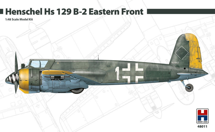 Hobby 2000 - 1/48 Henschel Hs 129 B-2 Eastern Front