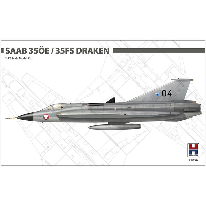 Hobby 2000 - 1/72 Saab 35OE/35FS Draken