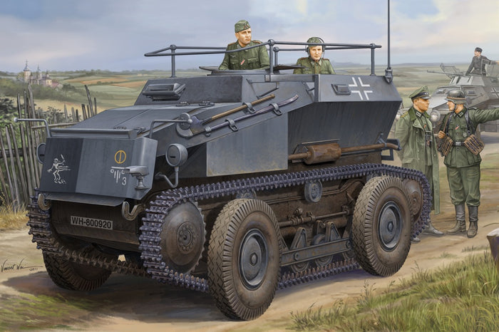 Hobby Boss - 1/35 German Sd.Kfz.254 Tracked Armoured Scout Car (82491)