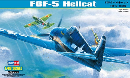 Hobby Boss - 1/48 F6F-5 Hellcat (80339)