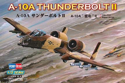 Hobby Boss - 1/72 A-10A Thunderbolt II (80266) (Easy Assembly)