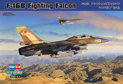 Hobby Boss - 1/72 F-16B Fighting Falcon (80273)