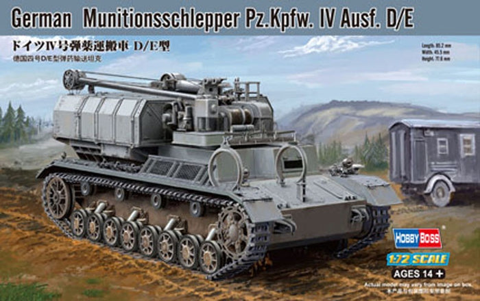 Hobby Boss - 1/72 Munitionsschlepper Pz.Kpfw. IV Ausf. D/E (82907)